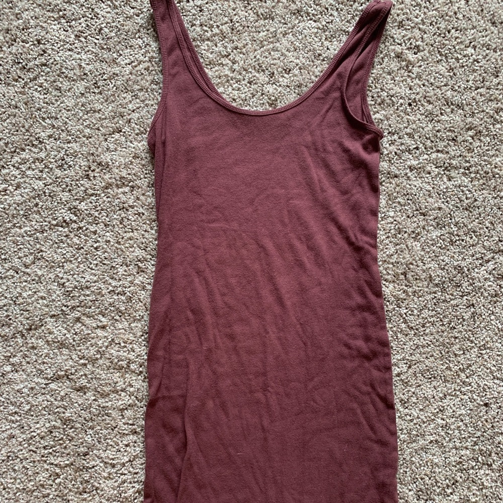 Maroon bodycon